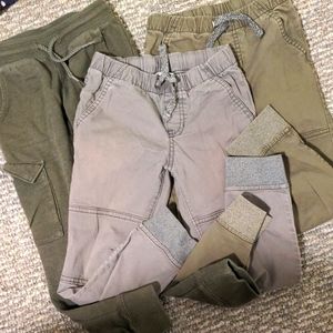 Cat & Jack Boys Pants set of 3 neutral colors